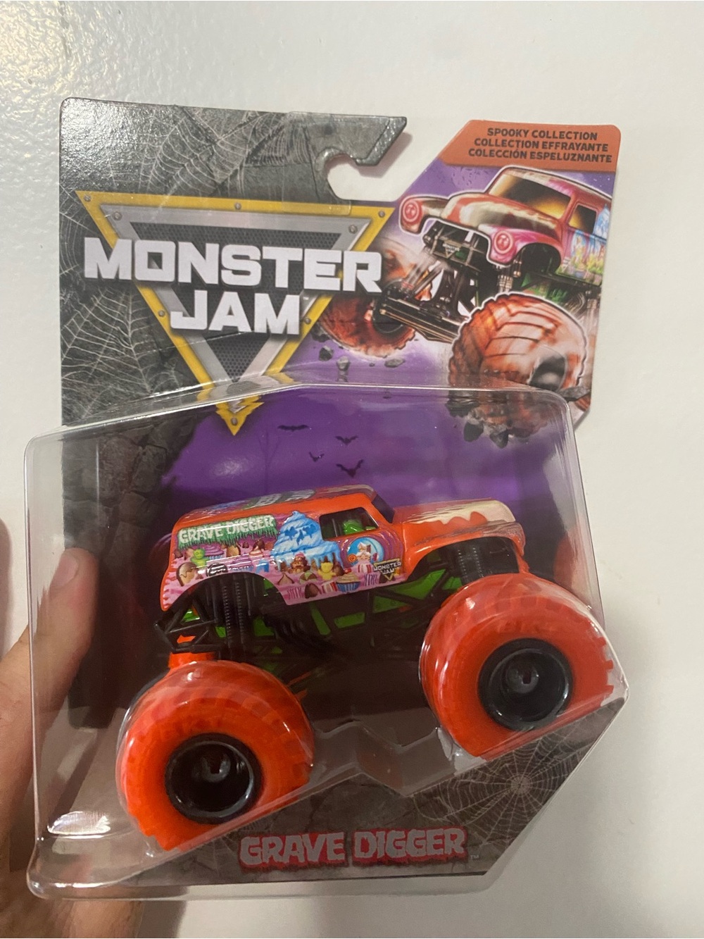 Monster Jam Grave Digger Kids Monster Truck - Orange